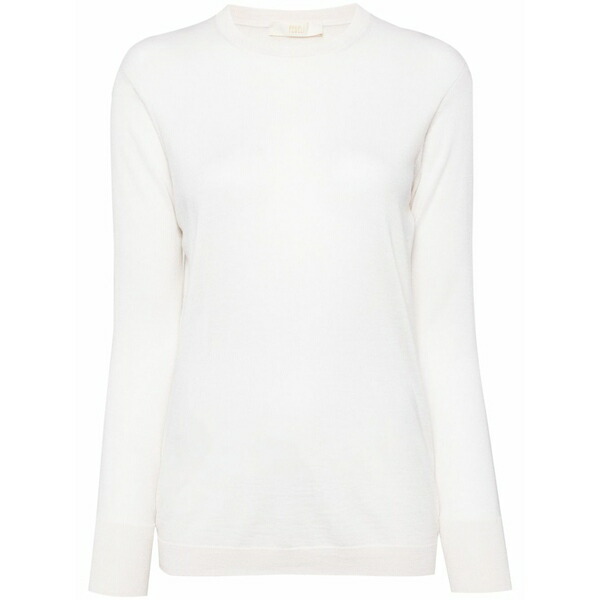 フェデーリ レディース 編み物\u0026スウェーター アウター Argentina fine-knit jumper Neutrals