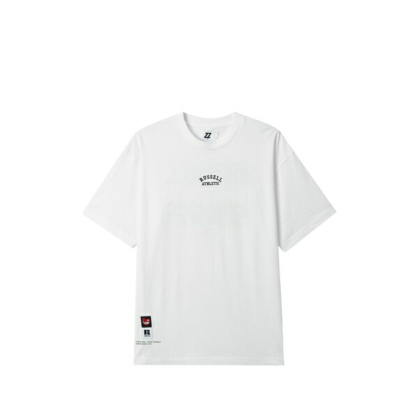イズエ メンズ Tシャツ トップス Graphic t-shirt White|asty