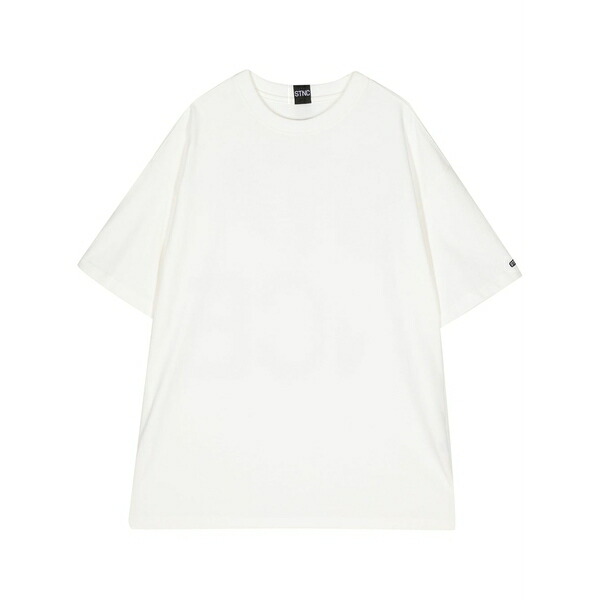 スタンス メンズ Tシャツ トップス Logo-print cotton t-shirt Neutrals|asty