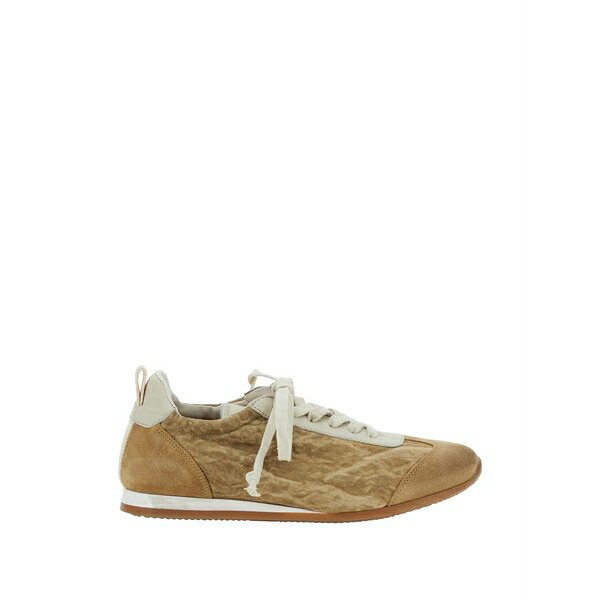 ユマ・ワン レディース スニーカー シューズ Panelled low-top sneakers Neutrals｜asty