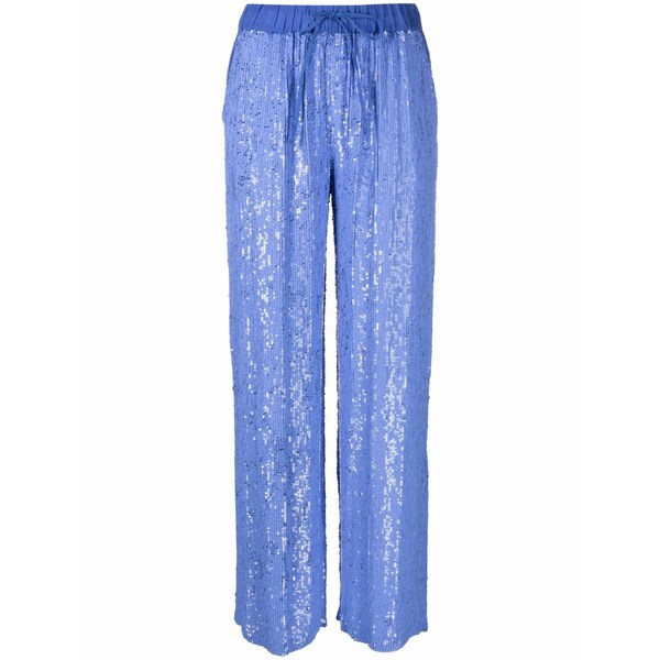 パロッシュ レディース カジュアルパンツ ボトムス Glare sequinned trousers Purple｜asty