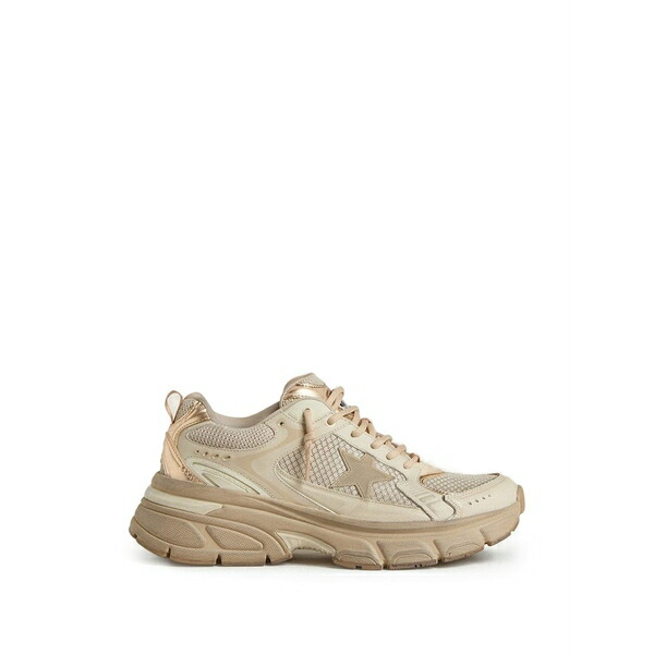 ゴールデングース レディース スニーカー シューズ Lightstar metallic sneakers Neutrals｜asty