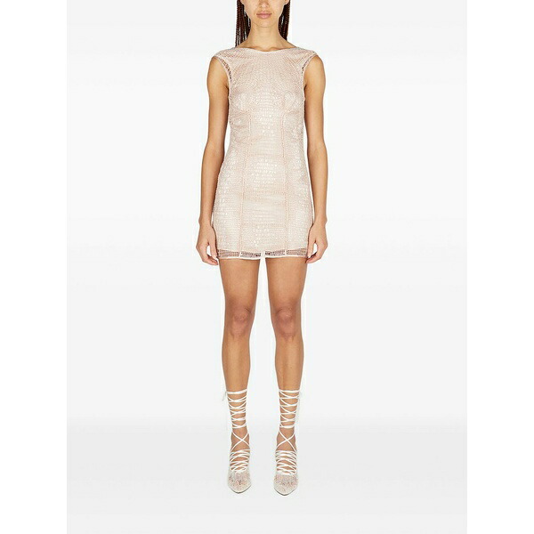 イサ ボルダー レディース ワンピース トップス Bodyweb mini dress Pink｜asty