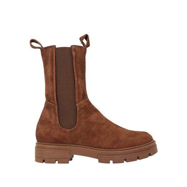 【送料無料】 ムジュス レディース ブーツ シューズ Ankle boots Brown｜asty