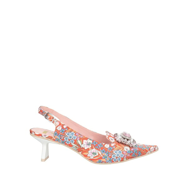 【貨物輸送無料】 ラス レディース パンプス シューズ Pumps Orange