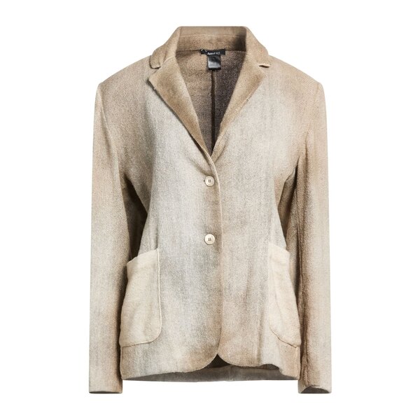【送料無料】 アヴァントワ レディース ジャケット＆ブルゾン アウター Blazers Beige