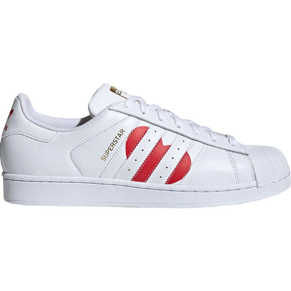 adidas アディダス レディース スニーカー 【adidas Superstar Valentine's Day (2019) (Women's)】 サイズ US_W_10.5 Running White/College Red/Gold Metallic|asty