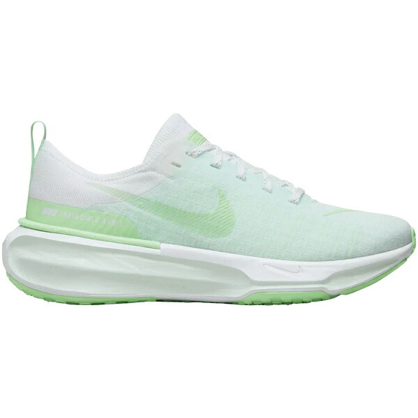 Nike ナイキ レディース スニーカー 【Nike ZoomX Invincible Run 3 Green Glow (Women's)】 サイズ US_6.5(23.5cm) White/Barely Green/Green Glow/Vapor Green|asty