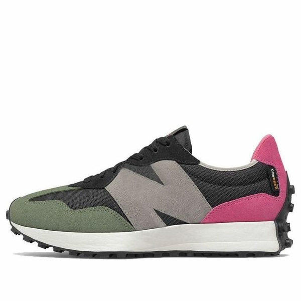 New Balance ニュー平衡にする メンズ スニーカー  【New Balance 327 \u0027Black Pink Green\u0027 MS327WR1】  大きさ US_10.5(28.5糎)