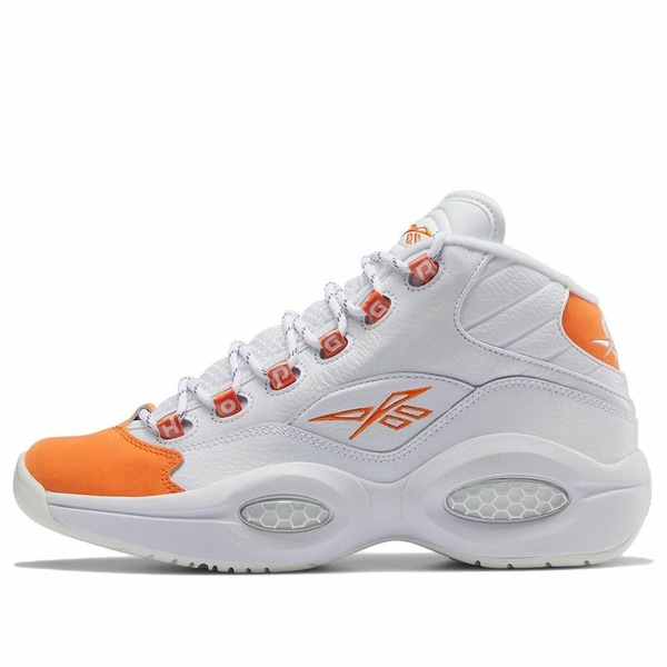 Reebok リーボック メンズ スニーカー  【Reebok Question Mid \u0027Orange Toe\u0027 2023 HR1049】  大きさ US_6(24.0糎)