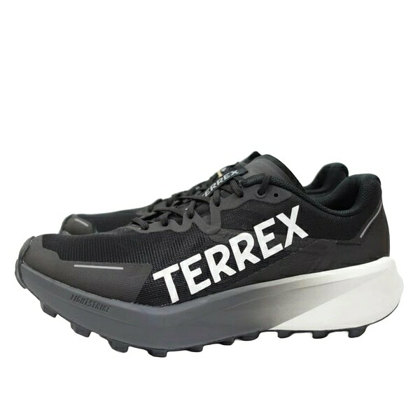 adidas アディダス メンズ スニーカー 【adidas Terrex Agravic 3 Trail 'Black White' ID0343】 サイズ US_M_14｜asty