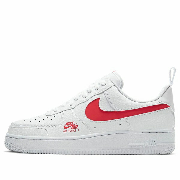 Nike ナイキ メンズ スニーカー  【Nike Air Force 1 Low Utility \u0027White Red\u0027 CW7579-101】  大きさ US_9(27.0糎)