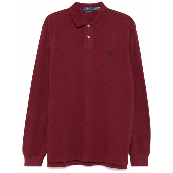 ラルフローレン メンズ スポーツシャツ トップス Polo pony-embroidered polo shirt Red メンズファッション-トップス