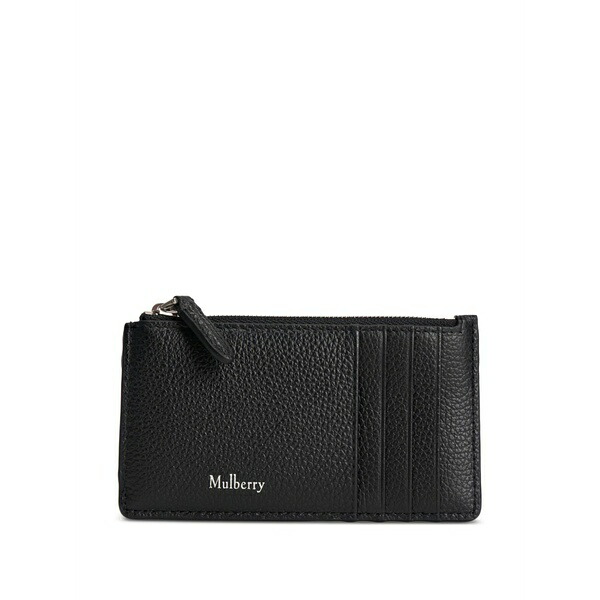 マルベリー レディース 財布 アクセサリー Zipped card wallet Black｜asty