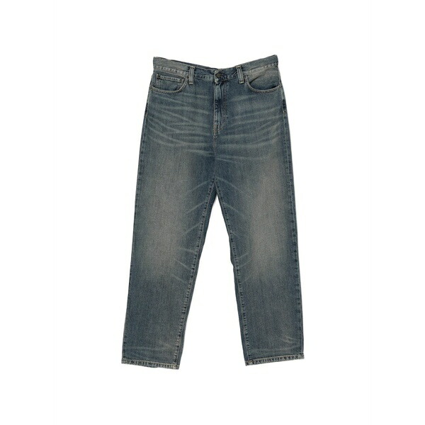 鉄道車両ハート形 メンズ ジーンズズボン下 ボトムス Aaron tapered jeans Blue