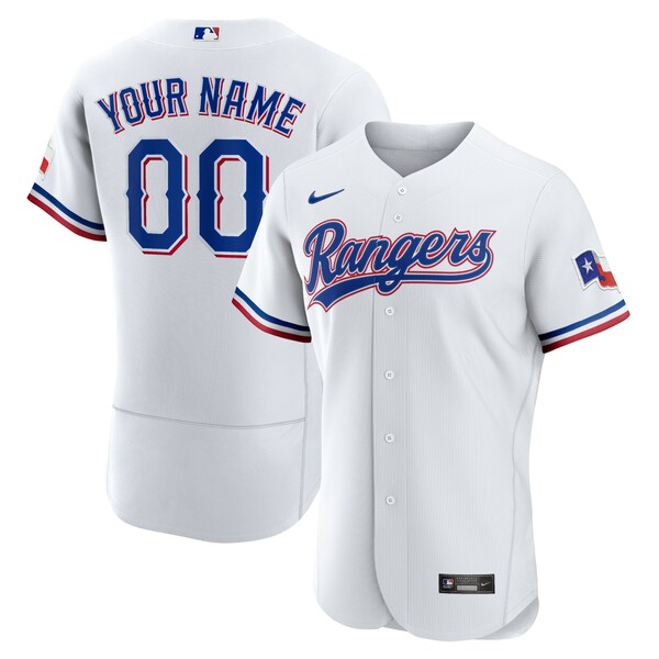 ナイキ メンズ ユニフォーム Home トップス Custom White Texas Jersey ...