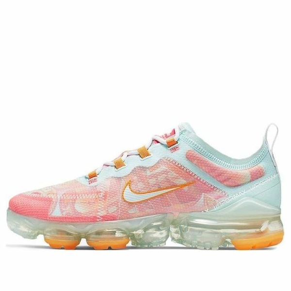 Nike ナイキ レディース スニーカー Pink/Blue 【(WMNS) Nike Air VaporMax 2019 QS 'Teal Tint Ember' CD7096-300】 サイズ US_W_12｜asty