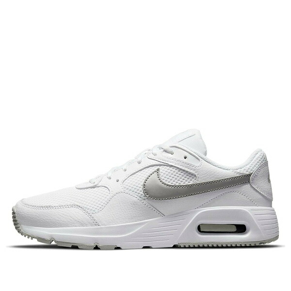 Nike ナイキ レディース スニーカー White/Silver 【(WMNS) Nike Air Max SC White Metallic Platinum CW4554-100】  サイズ US_W_12