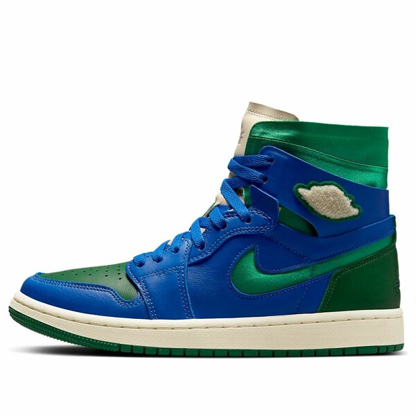Air Jordan ジョーダン レディース スニーカー Royal/Green 【(WMNS) Air Jordan 1 High Zoom Comfort x Aleali May \u0027Califia\u0027 DJ1199-400】  大きさ US_W_12.5