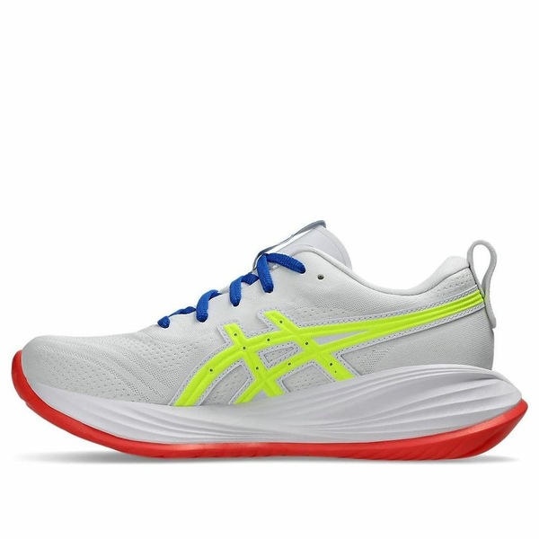 ASICS アシックス レディース スニーカー White/Safety Yellow 【(WMNS) ASICS Gel Cumulus 27 \u0027Track Club Pack - Safety Yellow\u0027 1012B906-100】  大きさ US_9(26.0糎)