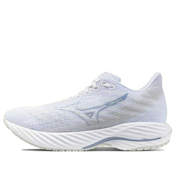 Mizuno ミズノ レディース スニーカー White/Silver 【(WMNS) Mizuno Wave Rider 28 'White Silver' J1GD240623】 サイズ US_9(26.0cm)|asty