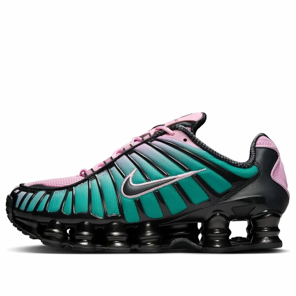 Nike ナイキ レディース スニーカー Light Arctic Pink/Off Noir/Neptune Green 【(WMNS) Nike Shox TL Fade 'Light Arctic Pink' IH1336-600】 サイズ US_9(26.0cm)｜asty