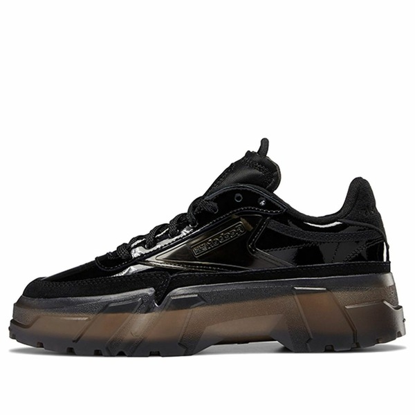 Reebok リーボック レディース スニーカー Black 【(WMNS) Reebok Cardi B x Club C \u0027Core Black\u0027 H01009】  大きさ US_5(22.0糎)