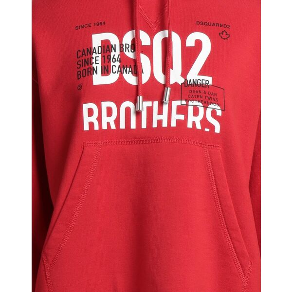 ディースクエアード レディース パーカー・スウェットシャツ アウター Sweatshirts Red トップス