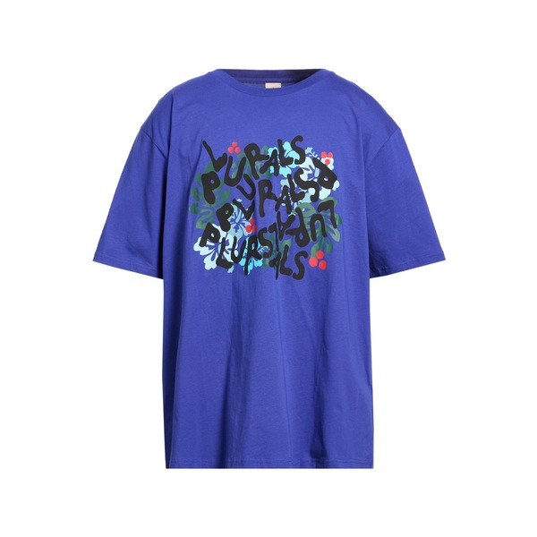 【貨物輸送無料】 ピューテリー メンズ プルオーバー トップス T-shirts Blue