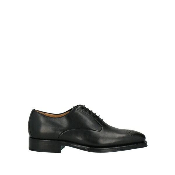 【貨物輸送無料】 ストール・マンテラッシ メンズ お召しものシューズ シューズ Lace-up shoes Black