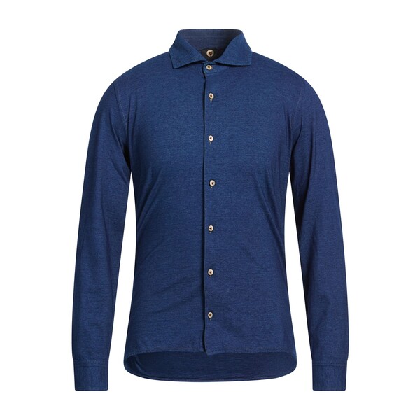 【貨物輸送無料】 エイチ953 メンズ プルオーバー トップス Shirts Blue