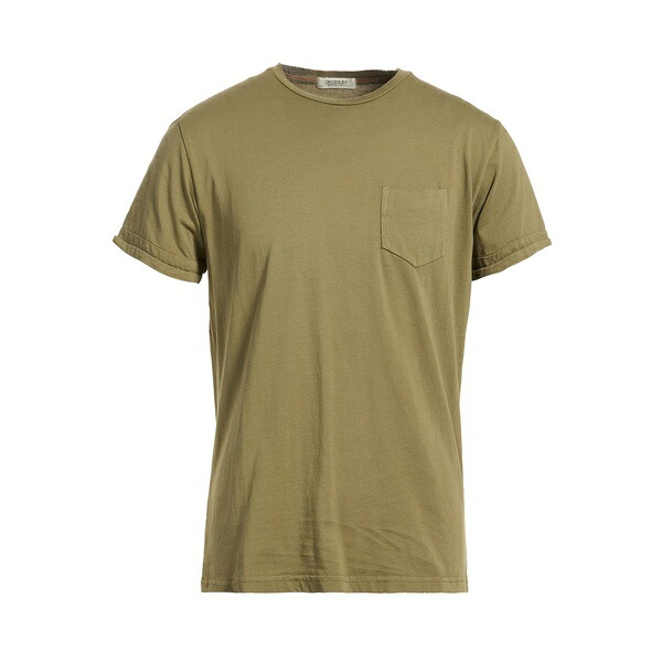 【送料無料】 クロスリー メンズ Tシャツ トップス T-shirts Green｜asty