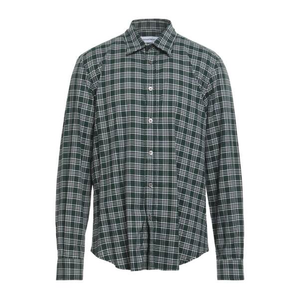【送料無料】 デパートメントファイブ メンズ シャツ トップス Shirts Green｜asty