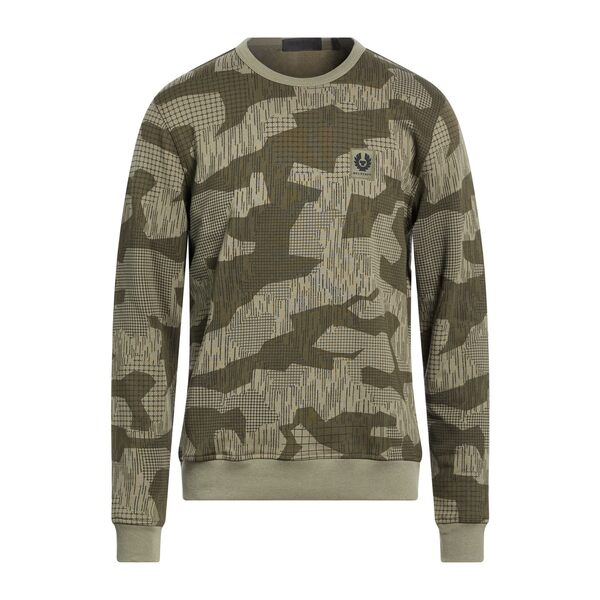 【送料無料】 ベルスタッフ メンズ パーカー・スウェットシャツ アウター Sweatshirts Green|asty
