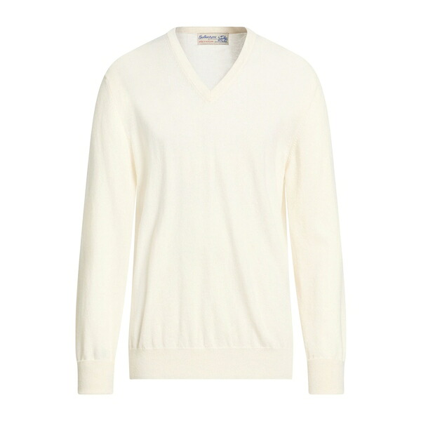【貨物輸送無料】 バランタイン オブ ピーブルズ メンズ 編み物\u0026プルオーバー アウター Sweaters White