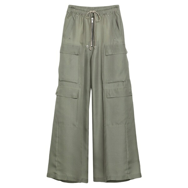 【貨物輸送無料】 リックオウエンス メンズ 心地よいズボン下 ボトムス Pants Green