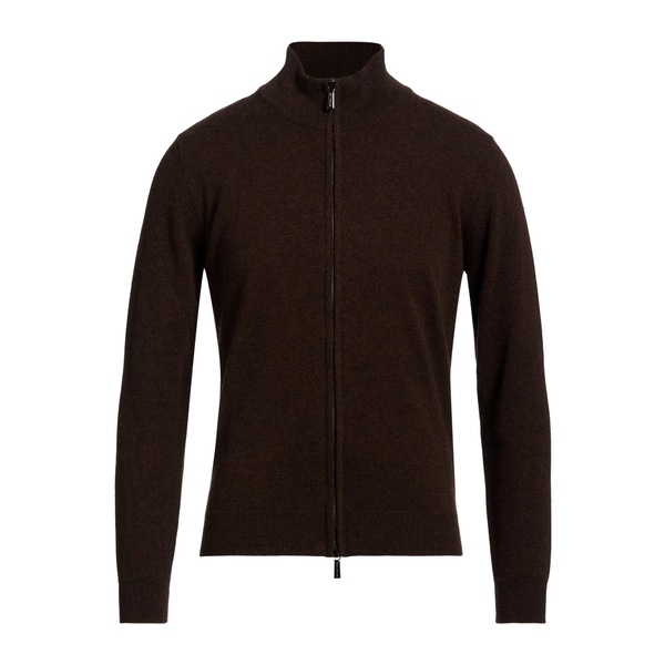 【貨物輸送無料】 ムーレー メンズ ジレー アウター Cardigans Brown