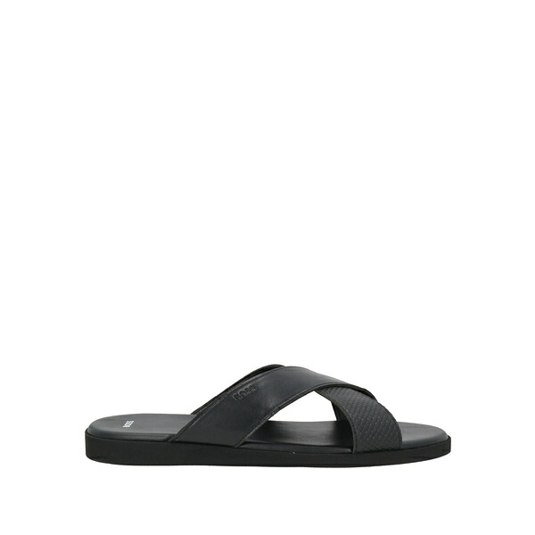 【送料無料】 ボス メンズ サンダル シューズ Sandals Black｜asty