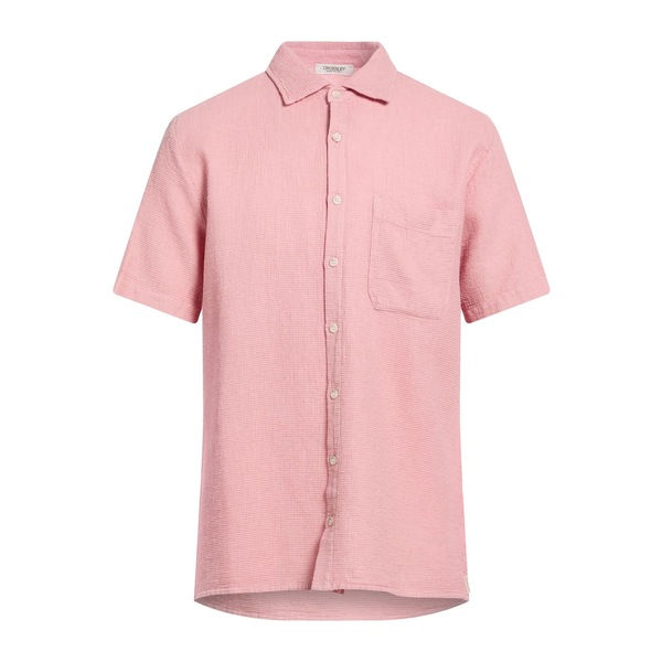【送料無料】 クロスリー メンズ シャツ トップス Shirts Pink|asty