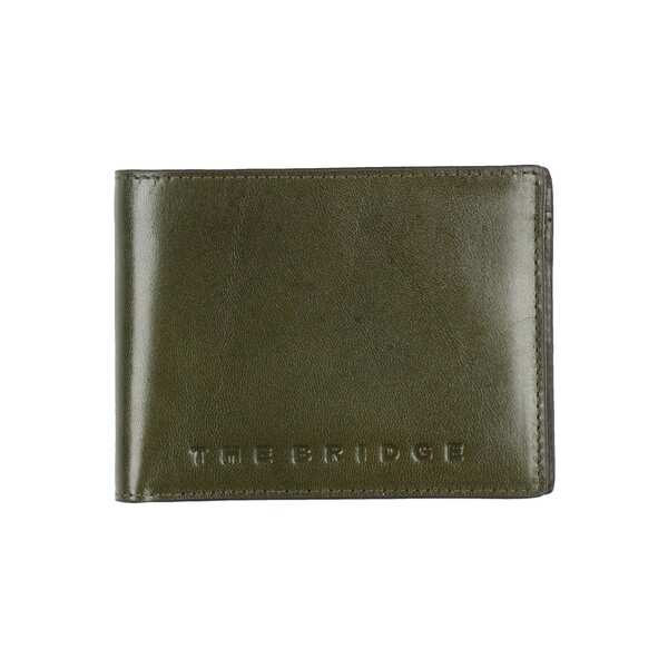 【貨物輸送無料】 ザ・ブリッジ メンズ 紙入れ 付属品 Wallets Green