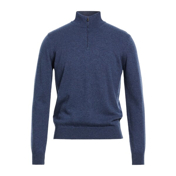 【貨物輸送無料】 フィリッポ デ ラウレンティス メンズ 編み物\u0026プルオーバー アウター Turtlenecks Blue