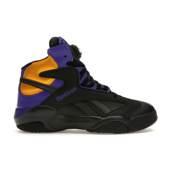 Reebok リーボック メンズ スニーカー 【Reebok Shaq Attaq Los Angeles Lakers】 サイズ US_12(30.0cm) Core Black/Bold Purple/Collegiate Gold｜asty 77,990円