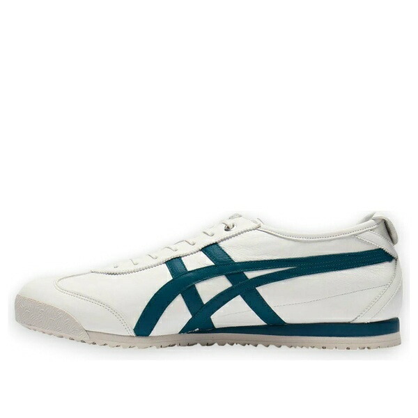 Onitsuka Tiger オニツカタイガー メンズ スニーカー  【Onitsuka Tiger Mexico 66 SD \u0027Off White Spruce Green\u0027  1183A872-121】  大きさ US_7.5(25.5糎)