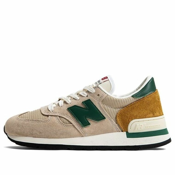 New Balance ニュー平衡にする メンズ スニーカー  【New Balance Teddy Santis x 990v1 Made インチ USA \u0027Tan Green\u0027 M990TG1】  大きさ US_M_13