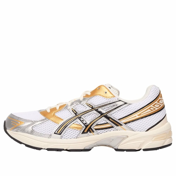 ASICS アシックス メンズ スニーカー  【ASICS Gel-1130 \u0027White Black Gold\u0027 1203A698-100】  大きさ US_10.5(28.5糎)
