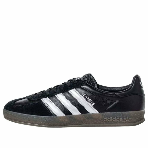 adidas アディダス メンズ スニーカー  【adidas Gazelle Indoor \u0027Black Matte Silver Gum\u0027 JH8837】  大きさ US_M_4.5
