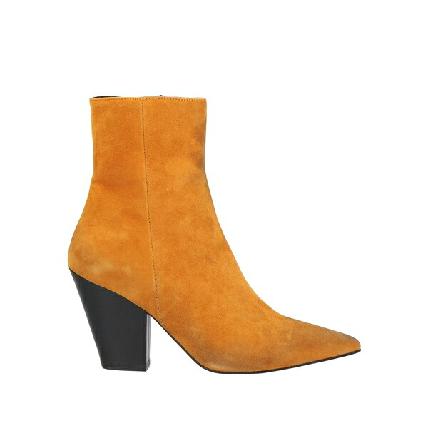 【送料無料】 エヌキューブ レディース ブーツ シューズ Ankle boots Orange