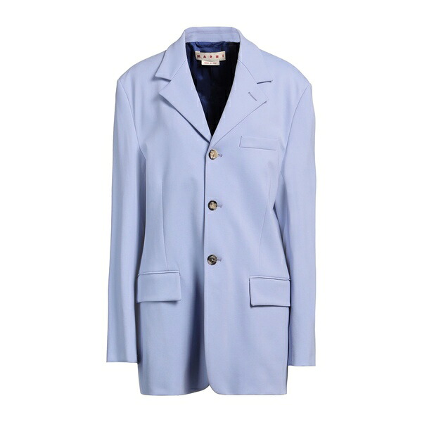 【送料無料】 マルニ レディース ジャケット＆ブルゾン アウター Blazers Purple