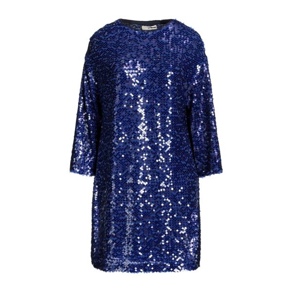 【送料無料】 モ.デ.アールエヌ レディース ワンピース トップス Mini dresses Blue