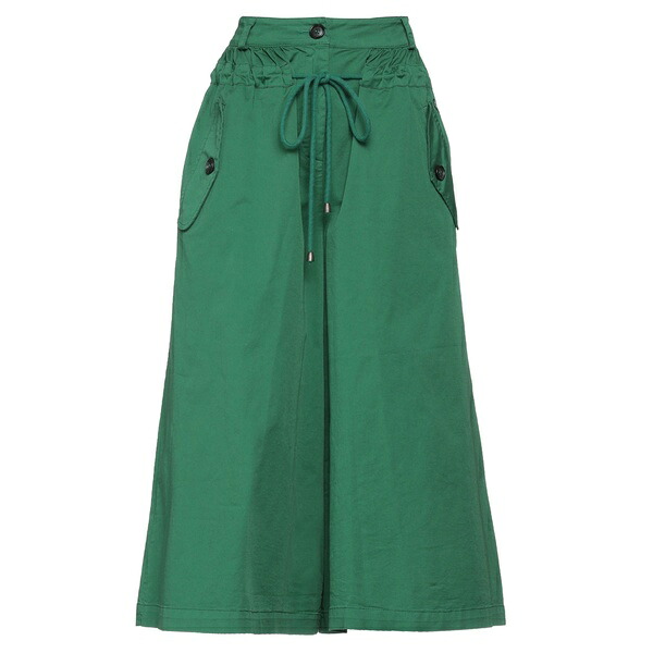 【貨物輸送無料】 セミクチュール レディース 心地好いズボン下 ボトムス Pants Green